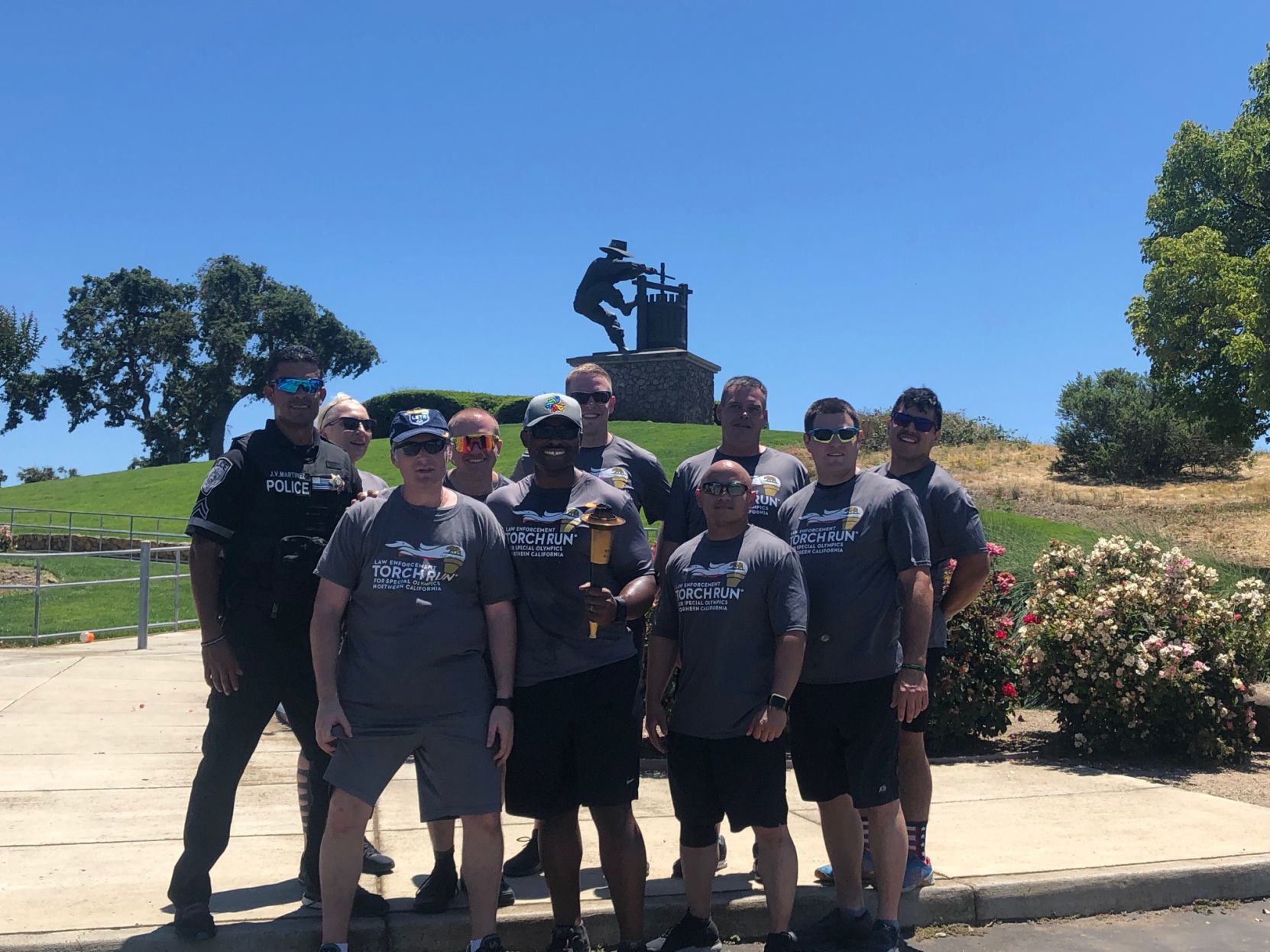 Napa Valley Special Olympics Law Enforcement Torch Run 2019